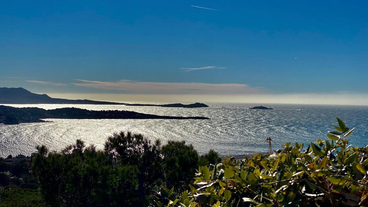 Vue Mer Panoramique Et Piscine Bandol Exterior foto